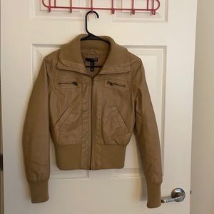 Light leather jacket